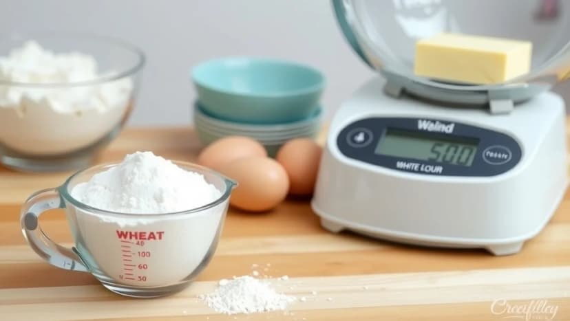 Hur mycket väger 1 dl vetemjöl