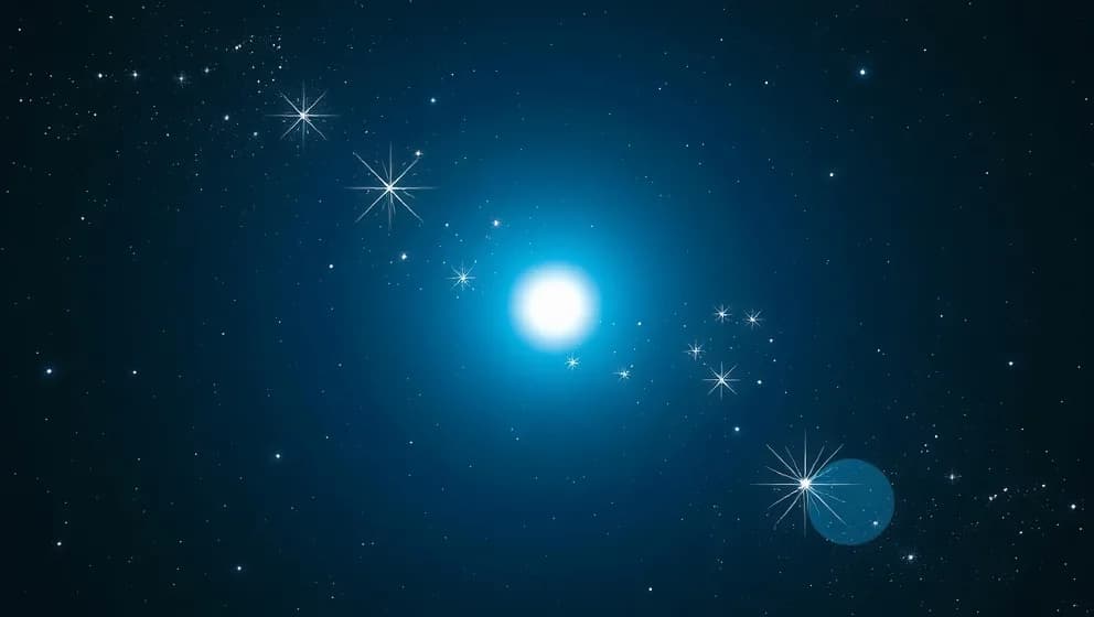 Ser du stjärnan i det blå