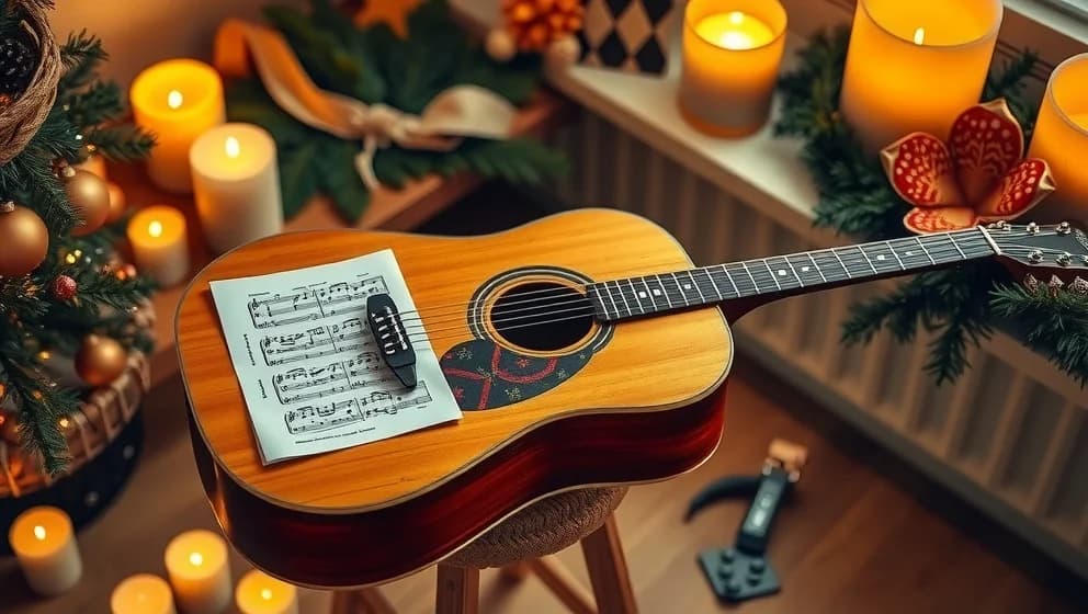 Tomten jag vill ha en riktig jul ackord