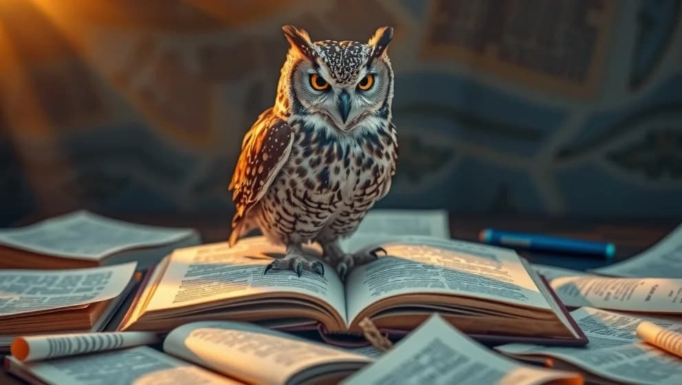 Vill du veta någonting så fråga ugglan